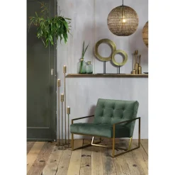 Light & Living Ornament op voet Waiwo - Antiek Brons/Zwart - 25x10x39cm Discount