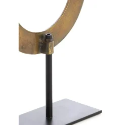 Light & Living Ornament op voet Waiwo - Antiek Brons/Zwart - 25x10x39cm Discount