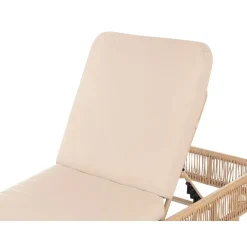 Beliani OSINI - Ligstoel - Natuurlijk - Rotan Outlet