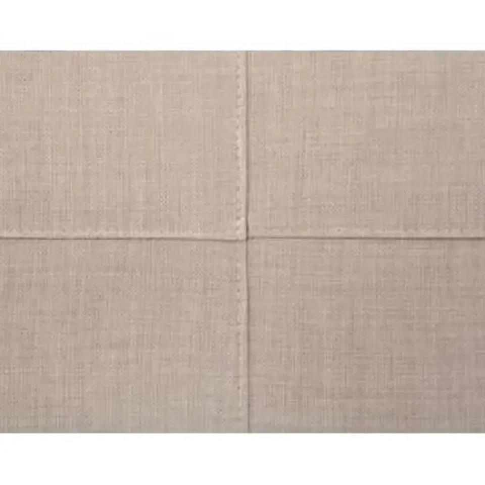 Beliani OSLO - Ottomaan - Beige - Polyester Clearance