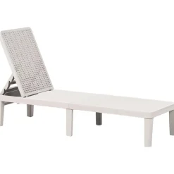 Leen Bakker OSSI - Ligstoel - Lichtgrijs - Polypropyleen Sale
