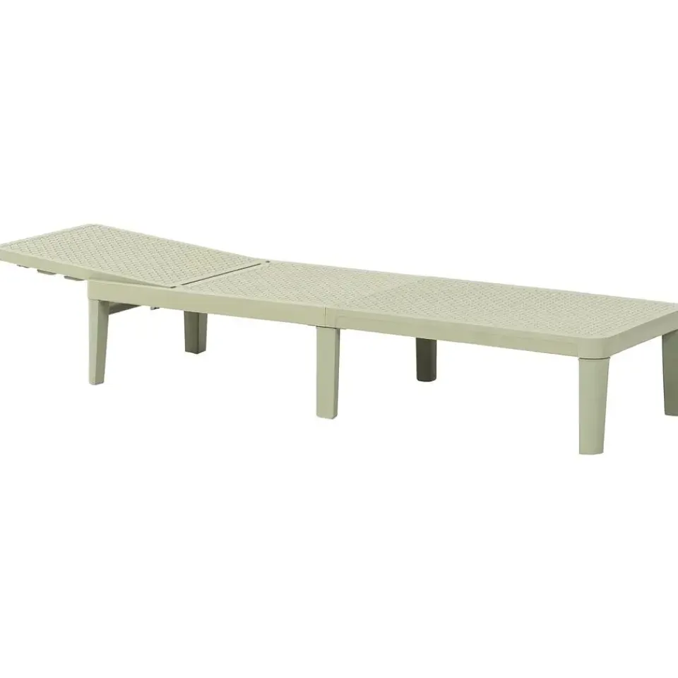 Leen Bakker OSSI - Ligstoel - Lichtgroen - Polypropyleen Discount