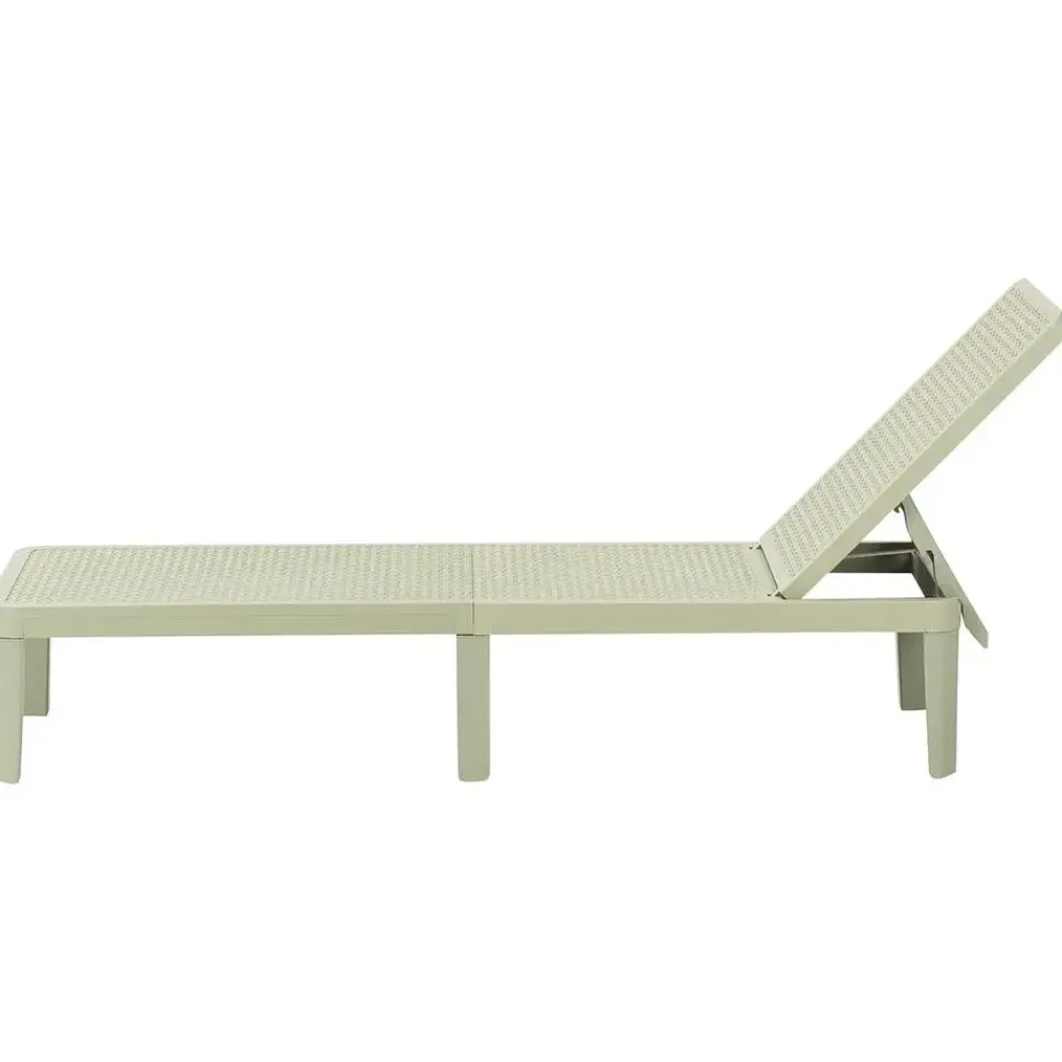 Leen Bakker OSSI - Ligstoel - Lichtgroen - Polypropyleen Discount