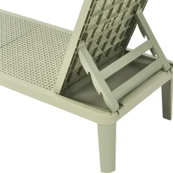 Leen Bakker OSSI - Ligstoel - Lichtgroen - Polypropyleen Discount