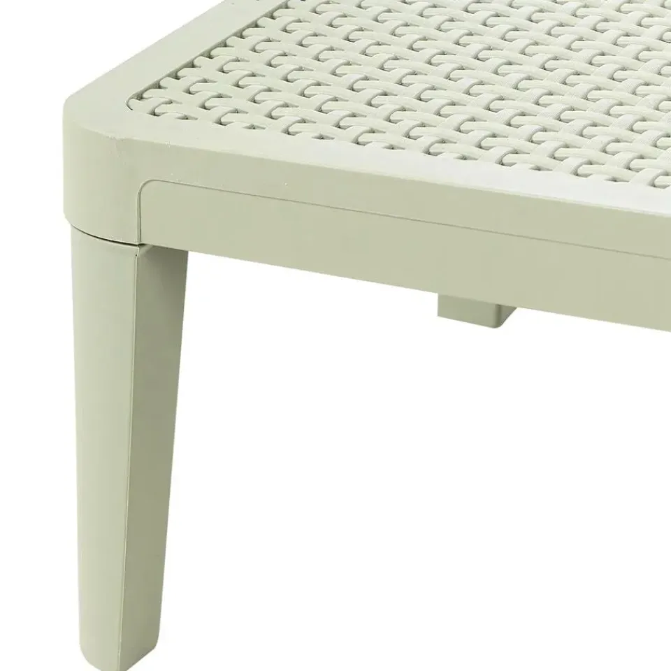 Leen Bakker OSSI - Ligstoel - Lichtgroen - Polypropyleen Discount