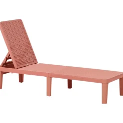 Leen Bakker OSSI - Ligstoel - Rood - Polypropyleen Best