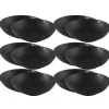 OTIX Bord 12 stuks Diep Soepborden Zwart Mat diameter 20,5cm Aardewerk IVY Outlet
