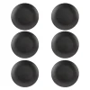 OTIX Bordenset Dinerbord Borden Plat Set van 6 Mat zwart Diameter 27cm Hot