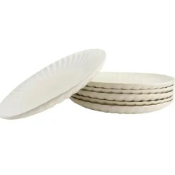 OTIX Diner Bordenset 6 Persoons Onderborden 32cm Wit Keramiek SOLIS Discount