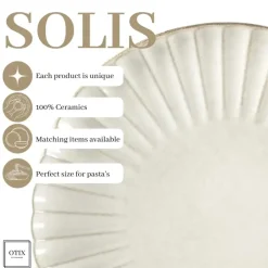 OTIX Dinerborden 12 Delig Solis - Wit Online