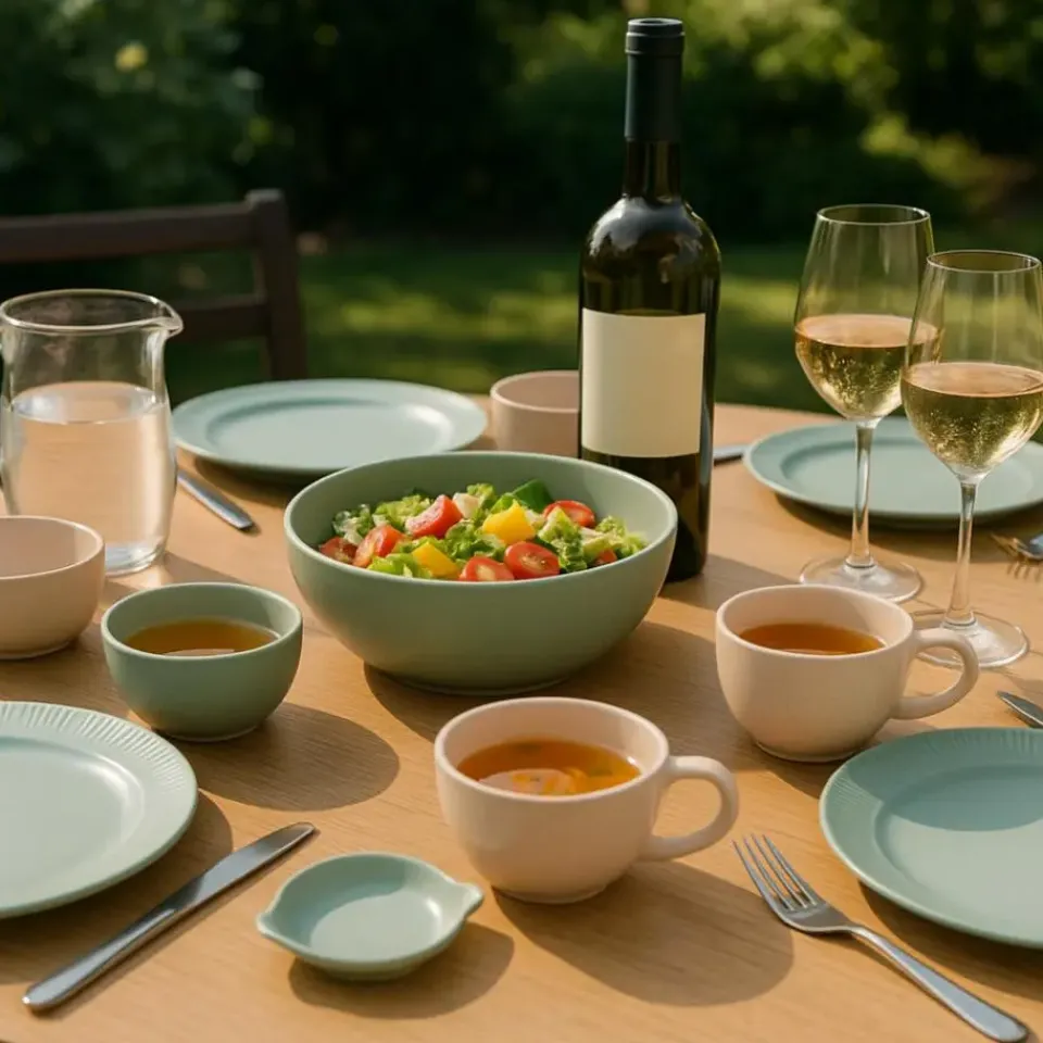 OTIX Dinerborden 6 Stuks Aurora - Multikleur Hot