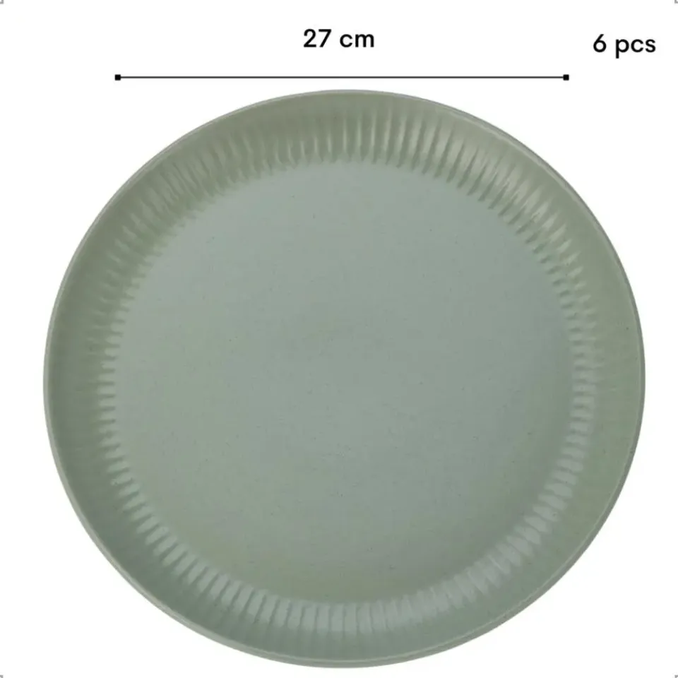 OTIX Dinerborden 6 Stuks Aurora - Multikleur Hot