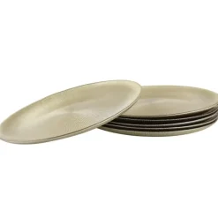 OTIX Dinerborden Bordenset 6 Persoons Goud Onderborden Kerst 27cm New