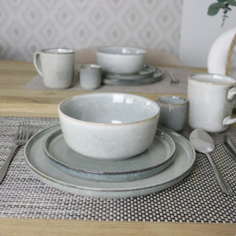 OTIX Dinerborden Bordenset 6 Persoons 27cm Aardewerk BEECH Discount