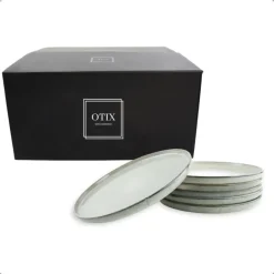 OTIX Dinerborden Bordenset 6 Persoons 27cm Aardewerk BEECH Discount