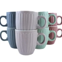 OTIX Koffiekopjes 8 Delig Moss - Multikleur Online