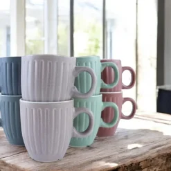 OTIX Koffiekopjes 8 Delig Moss - Multikleur Online