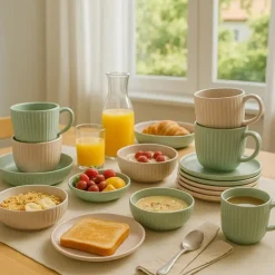 OTIX Koffiekopjes 6 stuks Aurora - Multikleur Sale