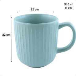 OTIX Koffiekopjes 6 stuks Aurora - Multikleur Sale