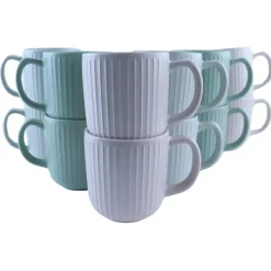 OTIX Koffiekopjes 12 stuks Aurora - Multikleur Hot