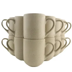 OTIX Koffiekopjes Met Oor Set van 12 Koffietassen Cappuccino Kop 300ML Online