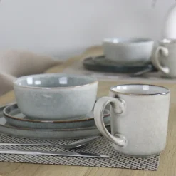 OTIX Koffiekopjes Met Oor Set van 12 Koffietassen Groot Theemok 420ML Hot