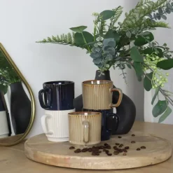 OTIX Koffiekopjes Set van 12 Stuks 270 ml Div. Kleuren Keramiekoduct Hot