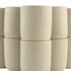 OTIX Koffiekopjes Set van 12 Kopjes Met Oor 300ml Zonder Oor 190ml Hot