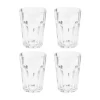 OTIX Limonadeglazen Waterglazen 4 Stuks 36 cl Transparant Glaswerk Stapelbaar Sale