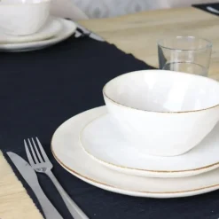 OTIX Ontbijtborden Bordenset 6 Persoons Beige 21cm Keramiek Best