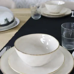 OTIX Ontbijtborden Bordenset 6 Persoons Beige 21cm Keramiek Best