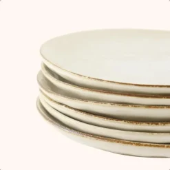 OTIX Ontbijtborden Bordenset 6 Persoons Beige 21cm Keramiek Best