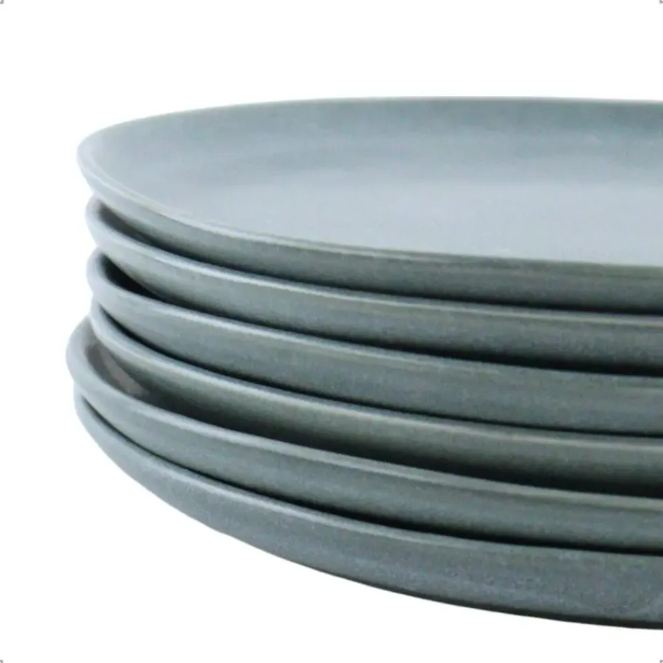 OTIX Ontbijtborden Bordenset 12 Persoons Dessertbord 21cm Aardewerk New