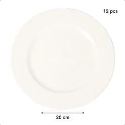 OTIX Ontbijtborden Bordenset 12 Persoons 20cm Dessertbord Ontbijtbo... Sale