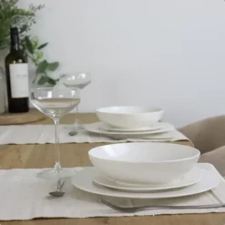 OTIX Pastaborden Bordenset 12 Persoons Diepe Borden Soepborden 20cm...