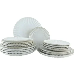 OTIX Serviesset 18 Delig Solis - Wit Best