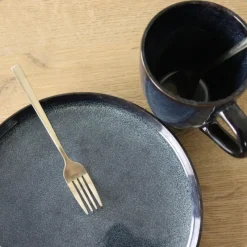 OTIX Serviesset 6 Persoons met Bordenset Soepkommen Serveerschaal EBONY Sale