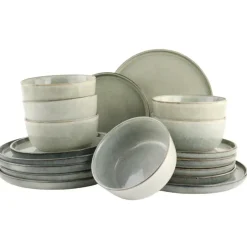 OTIX Serviesset Bordenset 6 Persoons 18-delig Ontbijtborden Clearance