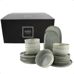 OTIX Serviesset Bordenset 6 Persoons 20-delig Serveerschaal borden Online