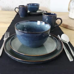 OTIX Serviesset 25-delig Bordenset Saladeschaal Koffiekopjes Ontbij... Sale