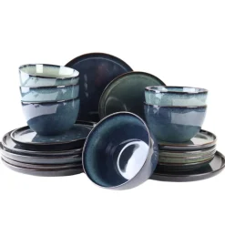 OTIX Serviesset 18-delig Bordenset Ontbijtborden Dinerborden Soepko... Sale