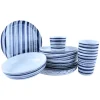 OTIX Serviessets 12 Delig STRIPES - BLUE Sale