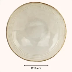 OTIX Soepkommen 6 Persoons Beige 15cm Soeptassen Keramiek LILY Online