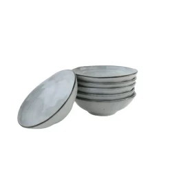 OTIX Soepkommen 6 stuks Blauw 15cm Soeptassen Keramiek BLUEBELL Best