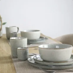 OTIX Soepkommen Zonder Oor Set van 12 600ml Groen Aardewerk BEECH Online