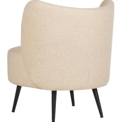 Beliani OTSBY - Fauteuil - Beige - Bouclé Outlet