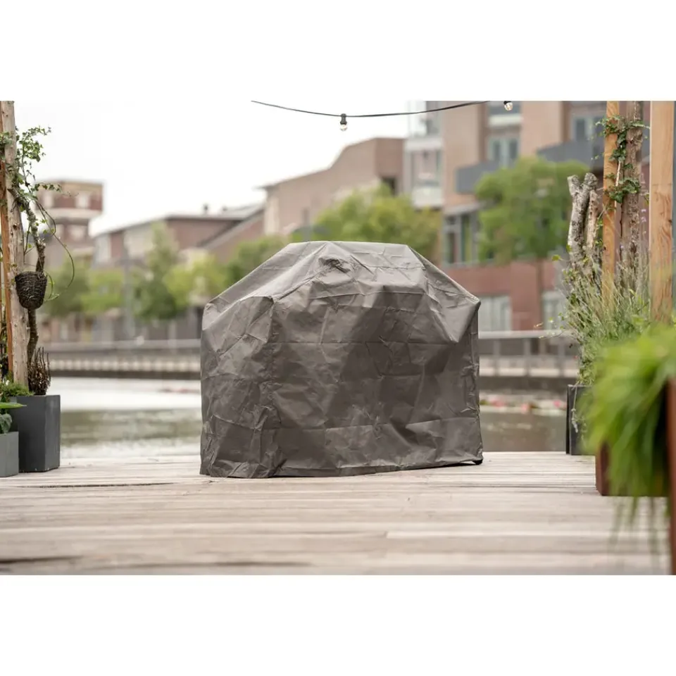 Outdoor Covers barbecue hoes - grijs - 175x65x110 cm New