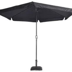 Outdoor Living - Parasol Gemini - Zwart - Diameter Ø3m Clearance