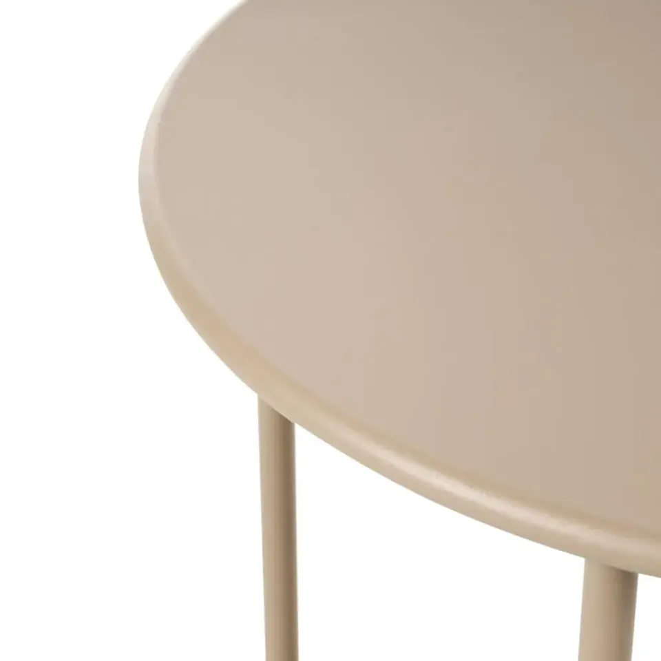 Leen Bakker OVARO - Bistroset - Beige - PE rotan New