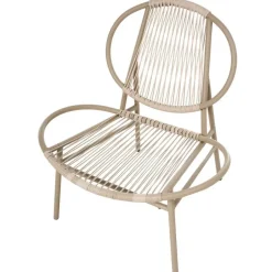 Leen Bakker OVARO - Bistroset - Beige - PE rotan New
